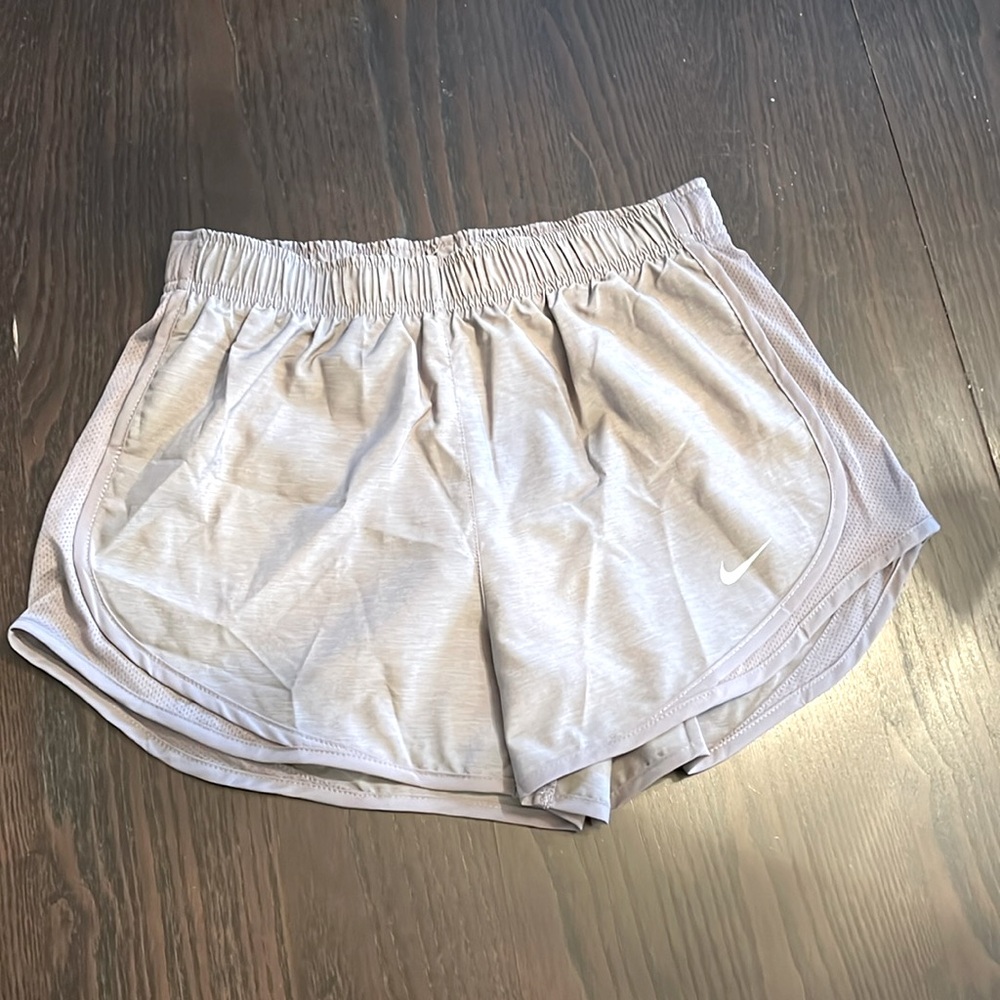 Nike Dri-Fit running shorts NWT, light grey